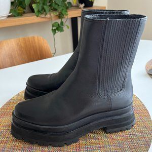 Loeffler Randall - Toni Lug Sole Platform Boots (Black)